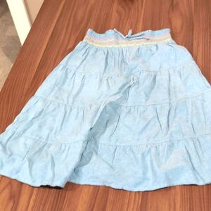 Amy Byer blue skirt kids large